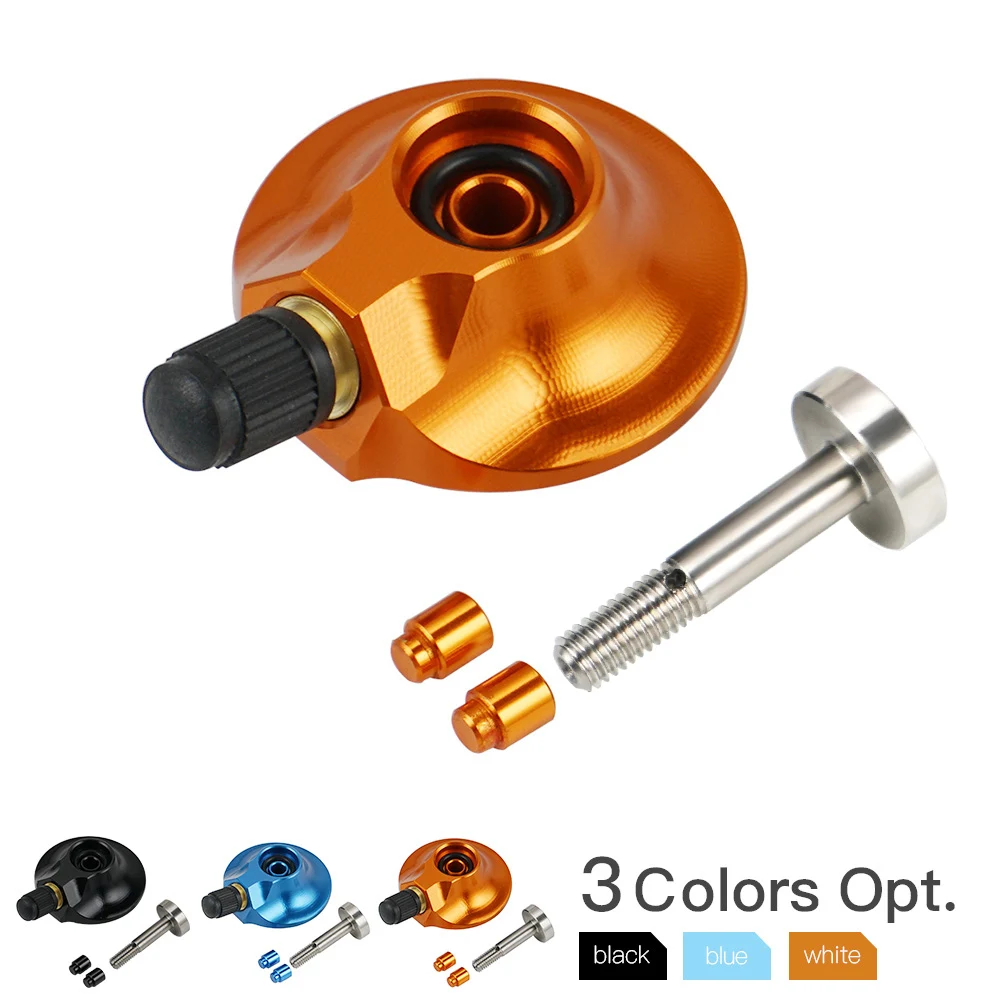 Válvula de gás de suspensão traseira 58 mm para KTM 85 125 150 250 SX SXF EXC XC-F XCW XCF-W XCW Husqvarna TC FC TE Enchimento de gás nitrogênio