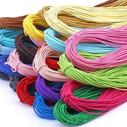 5 metri 2mm Colorate di Alta-Qualità Rotonda Elastico Della Fascia Rotonda Corda Elastica Banda Elastica In Gomma Linea di Cucito FAI Da TE accessori