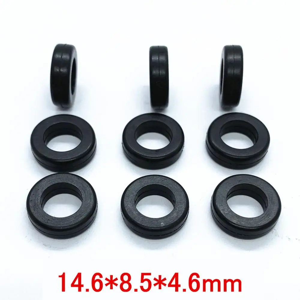 500pieces Fuel Injector Rubber Insulator 14.8*8.5*4.6mm For Nissan Honda Car Fuel Injector Lower Seals (AY-S4031)