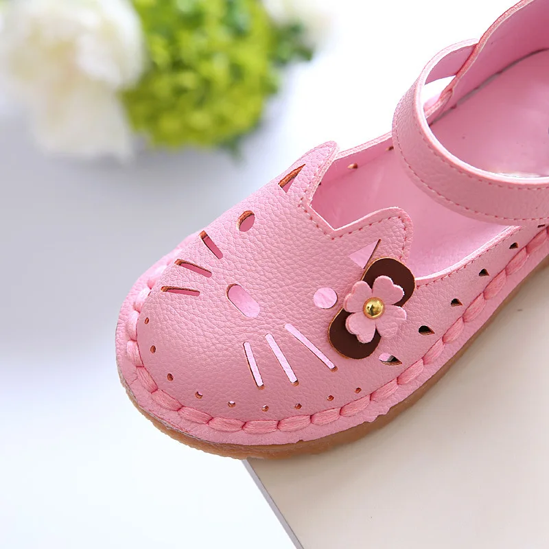 Sapatos de princesa para bebês meninas respiráveis com fundo macio sapatos baixos para crianças pequenas