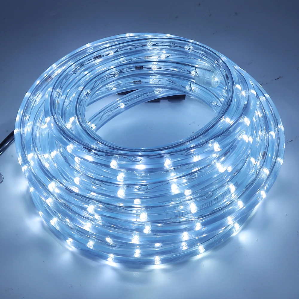 220V LED Strip Waterproof 360 Degree Ligthing Neon Sign LED Light Outdoor Rainbow Tube Rope Light Led Strip