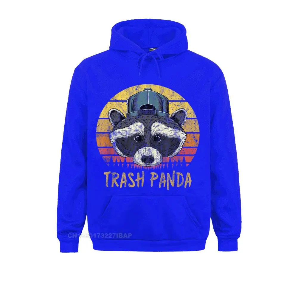 Raccoon Trash Panda Retro Sunset Funny Vintage Graphic Hoodie Crazy Hoodies New Men Sweatshirts Holiday Autumn Sportswears