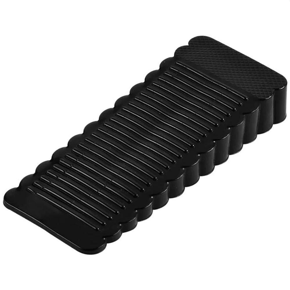 Tope de puerta de seguridad creativo de silicona antideslizante, Tope de puerta a prueba de viento, Tope de puerta superior, retenedor trasero, tope anticolisión, 1 pieza