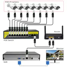 48V 8/16 Port POE Ethernet Switch #6