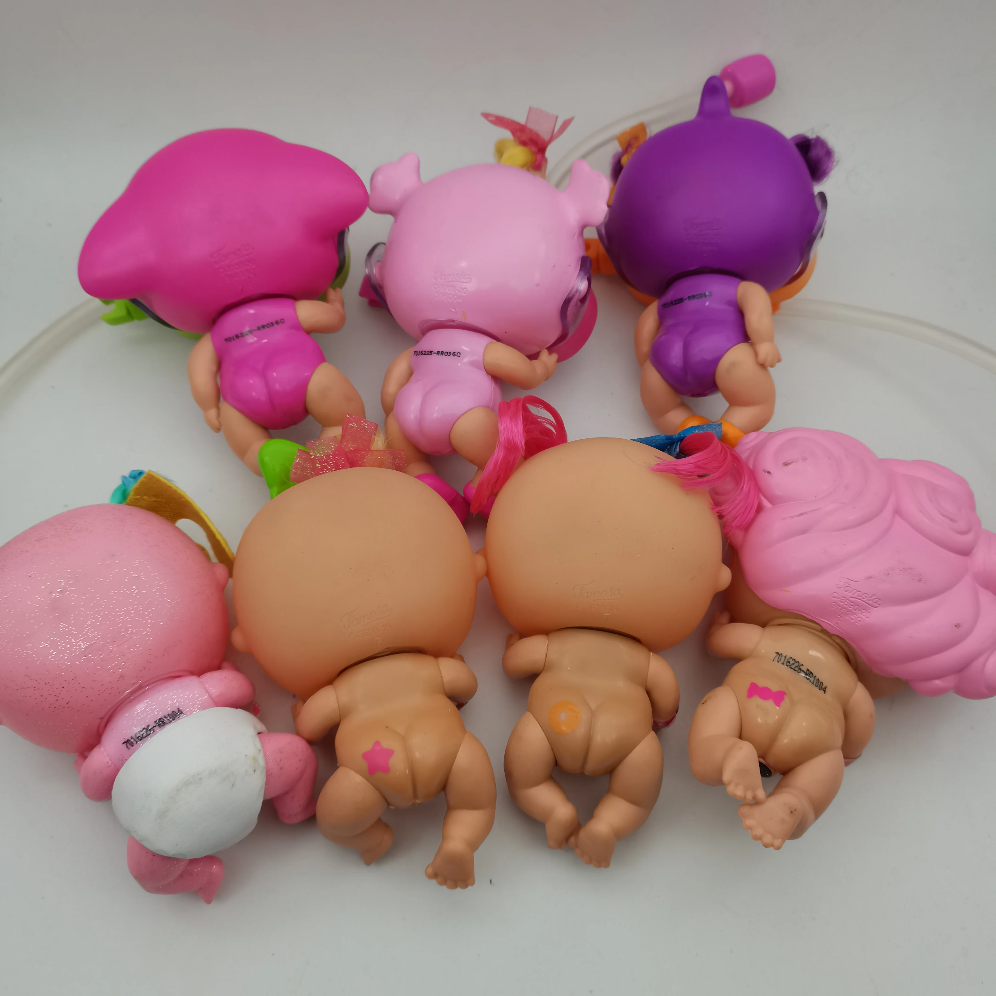 Mini Pinky Mini Boo Mini Muak Yummy Bubblefart Achoo Baby The Belly Doll Action Figure Model Original 4\