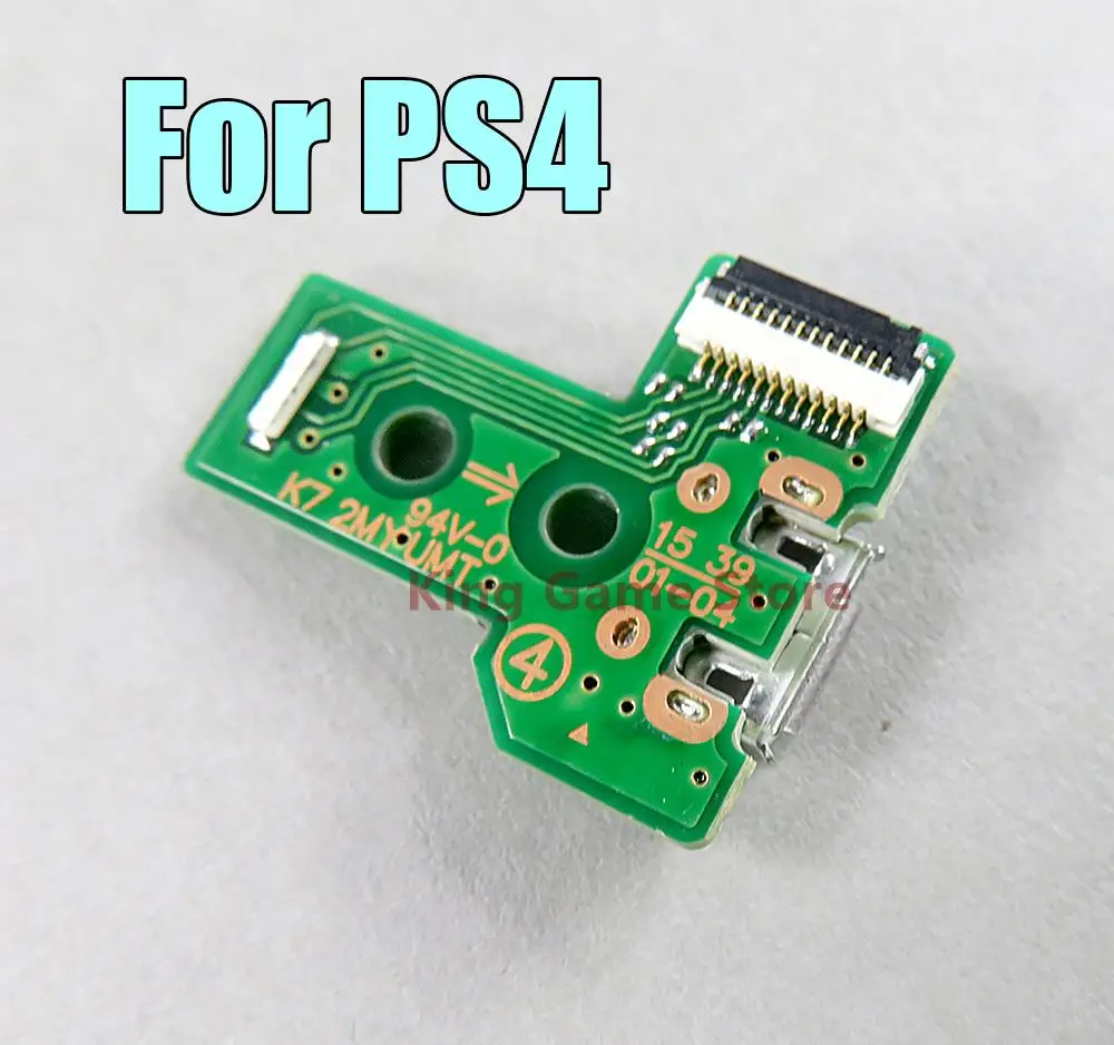 2pcs/lot USB Charging Port Socket Charger Board Repair Parts For PS4 Controller JDS 001 011 030 040 050 055 For PlayStation 4