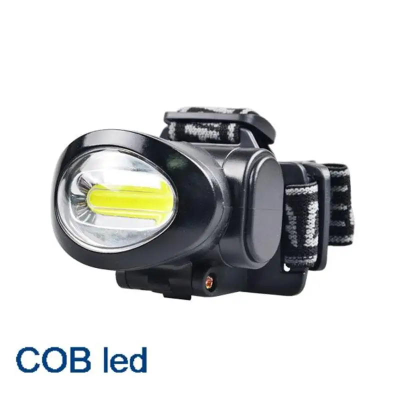 GM 3W COB LED Headlamp Waterproof Adjustable Head Torch Camping Head Light Use AAA Battery For Outdoor Running Camping