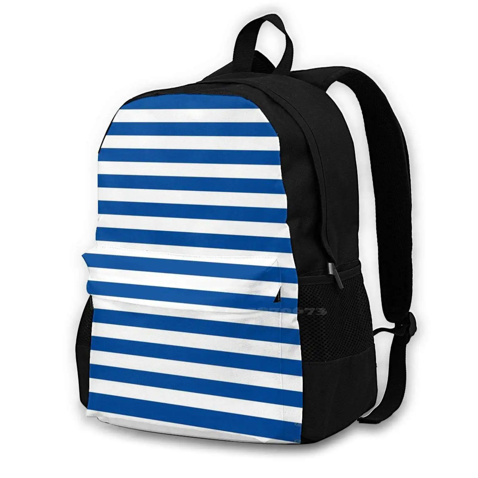 Marina | Blue Stripes Backpacks For School Teenagers Girls Travel Bags Gautier Blue Streak Marine Marina Sea Mar Beach Idea