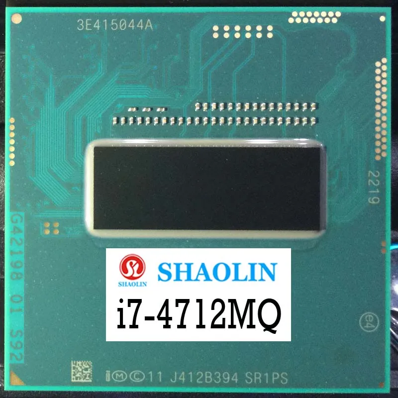 i7-4712MQ i7 4712MQ SR1PS 2.3GHz Quad-Core Eight-Thread CPU Processor 6M 37W Socket G3/rPGA 946B Original SHAOLIN Official Versi