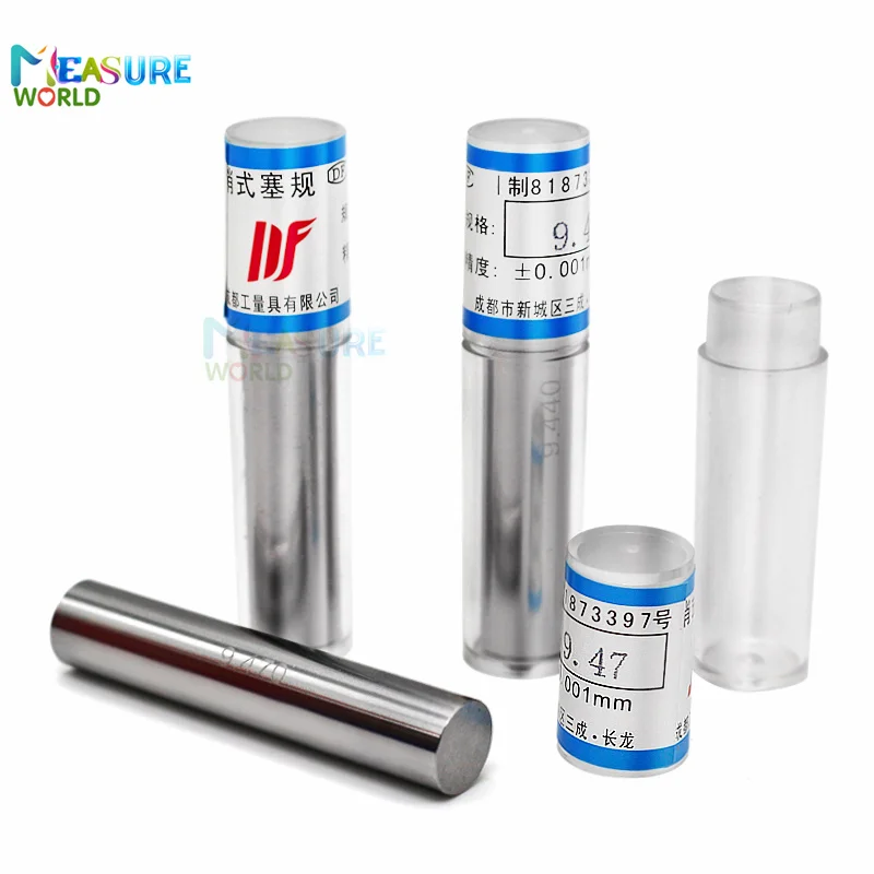 1 mm, 2 mm, 3 mm, 4 mm, 5 mm, 6 mm, 7 mm, 8 mm, 9 mm, 10 mm Bereich, 10 Stück Präzisions-Stiftlehre, glatte Steckerlehre, Lochlehre