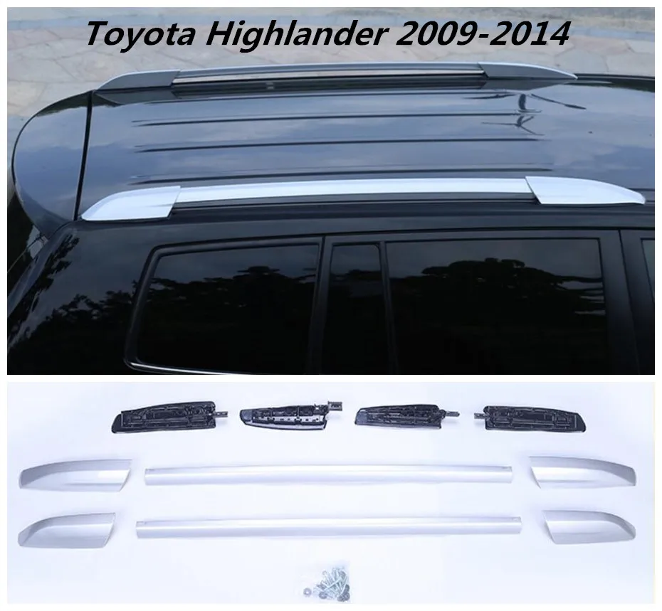 High Quality Brand New  Car Roof Racks Luggage Rack Fit For Toyota Highlander 2009 2010 2011 2012 2013 2014