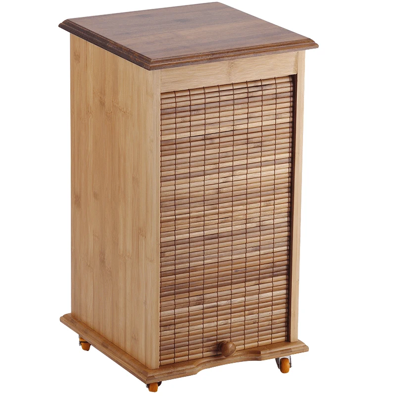 9 layer High capacity Bamboo wood Pu'er tea cake storage cabinet Desktop storage box Tea tray box cabinet tea set spare parts