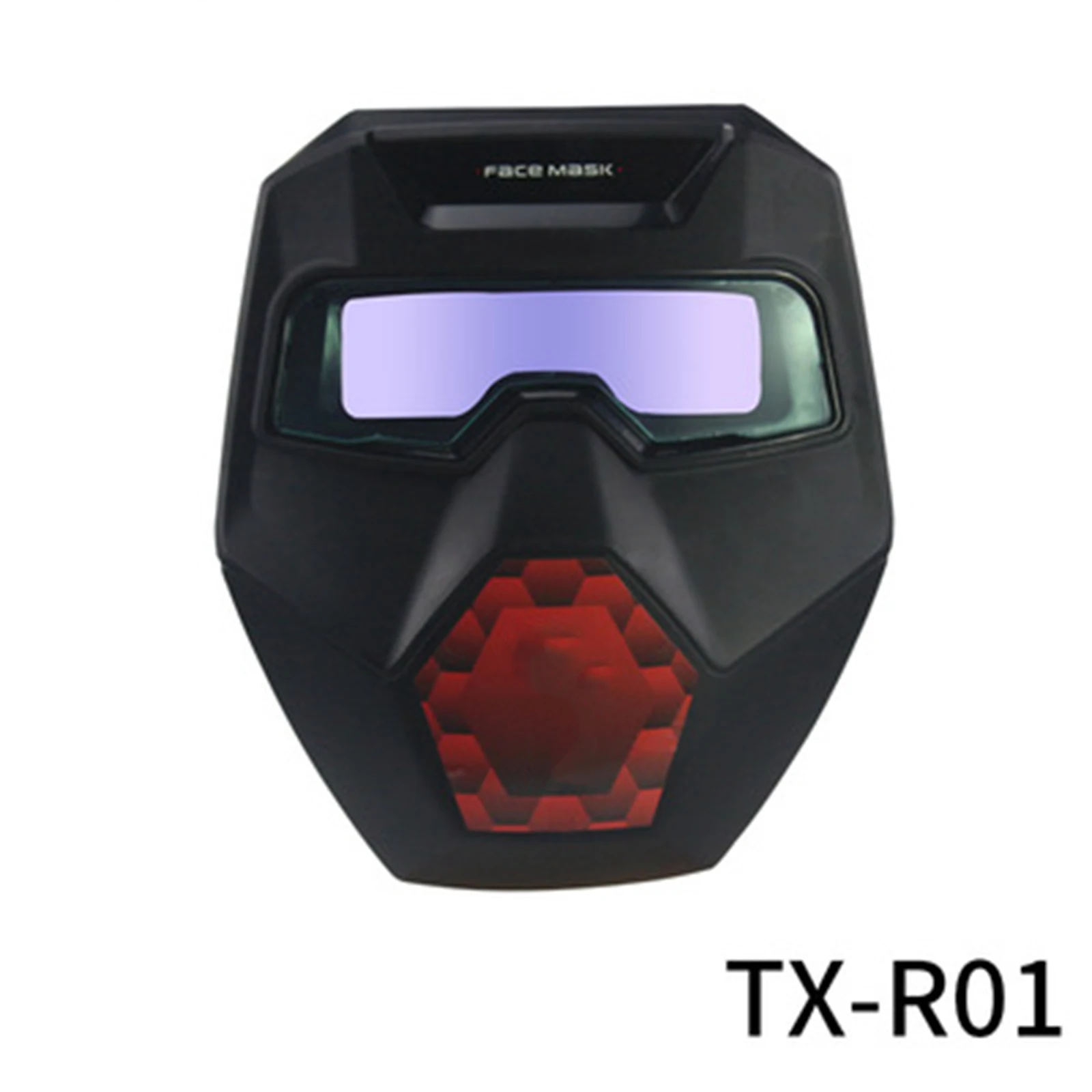 Auto Darkening Solar Welding Helmet Large View Welder Mask Welder Protective Cover Cap Full Face for Welding Machine