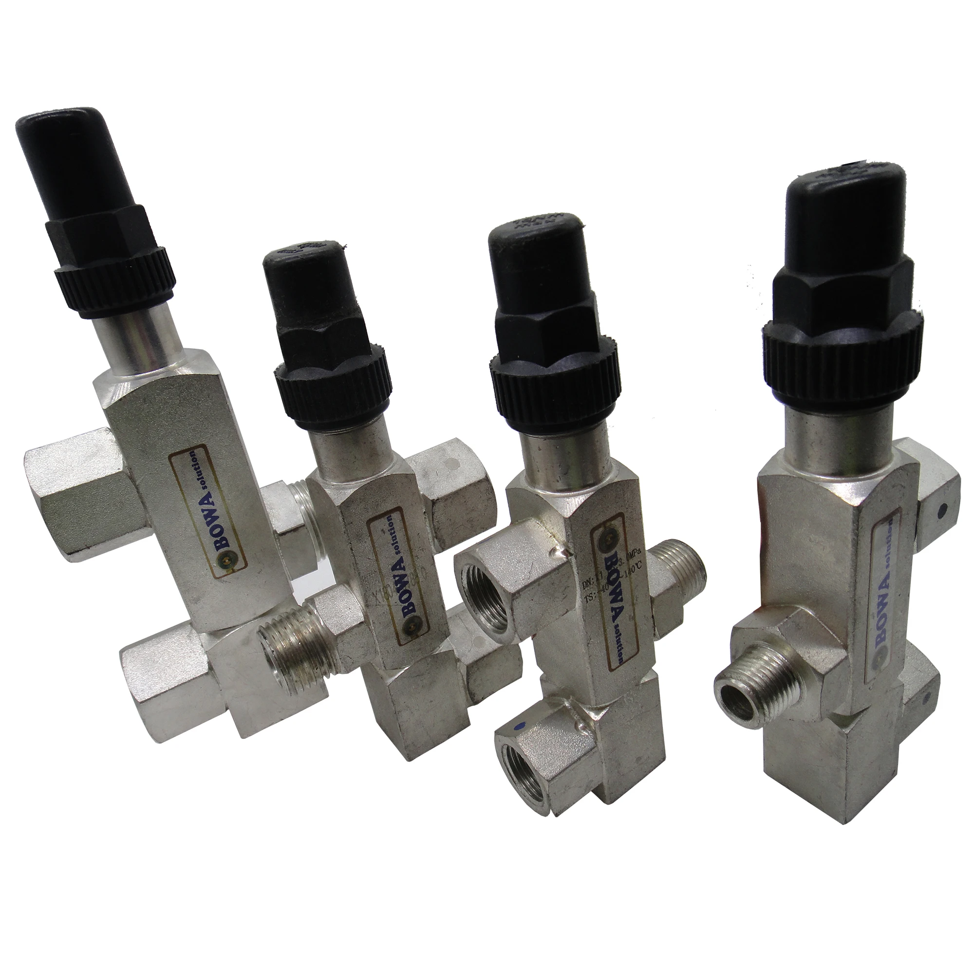 

1" All three-way valves are suitable for HCFC and HFC refrigerants along with their associated oils in refrigeration equipments