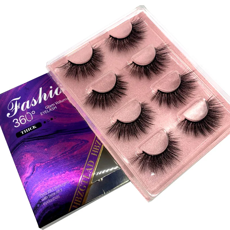 Neue 6 Paar 10–25 mm künstliche Wimpern, 100 % Nerzwimpern, Nerzwimpern, natürliche dramatische Volumenwimpernverlängerung, falsche Wimpern – Detail 20
