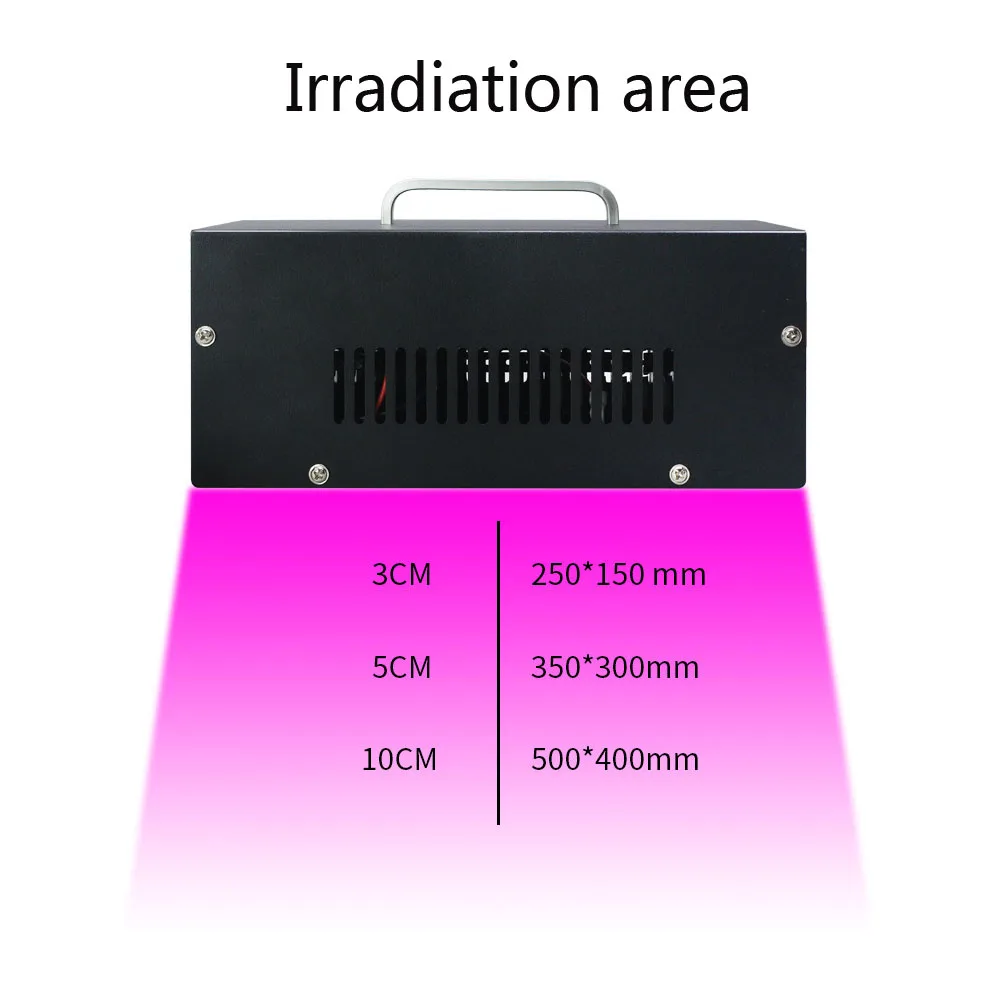 Imagem -06 - Cura Lâmpada Ultravioleta Luz Led 405nm 395nm Cola uv Resina de Óleo Verde Cola Cola 3d Impressão Pintura Solda Cura 3500w uv