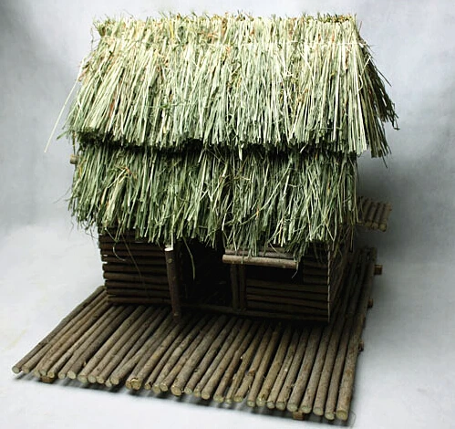 For Sandpaly Soldier Landscape Model Straw Hunts Scene Material