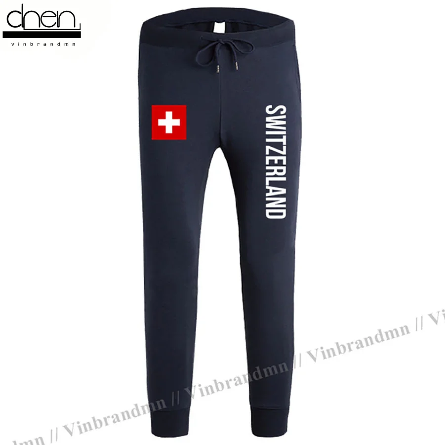 

Swiss Confederation Switzerland CHE CH Confoederatio Helvetica mens pants jumpsuit sweatpants fitness Sports nation leggings new