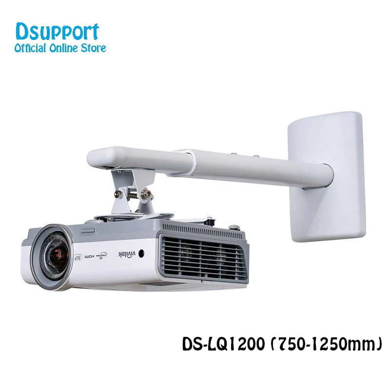 Suporte universal retrátil do gancho do projetor, montagem na parede, movimento completo, novo, carregando 15 kg, LQ1200