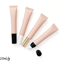 New 20ml Matte cream tea color cosmetic hose Lotion Bottle Eye cream Essential Oil Gel Essence lip balm Refilable Bottles