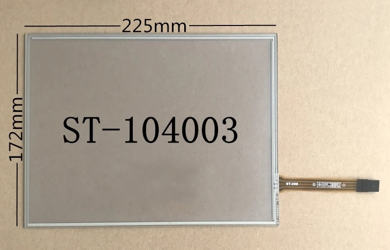 New 10.4-inch industrial grade 4-wire resistive-type touch screen 225*173mm ST-104003