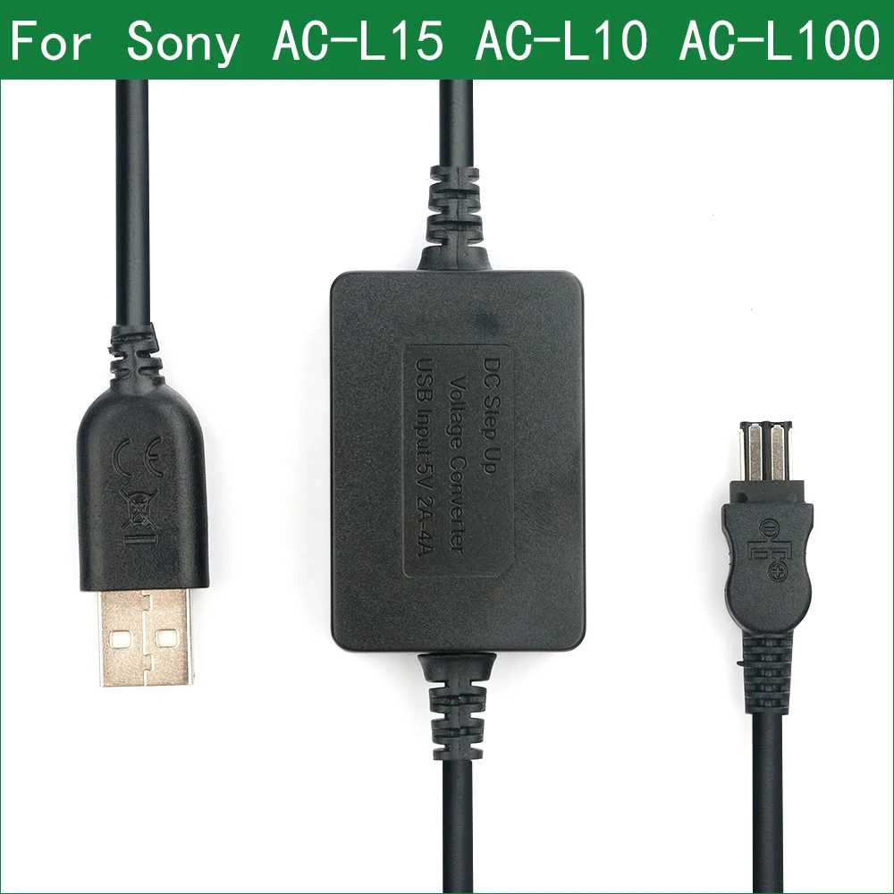 LANFULANG 5V USB Drive Cable Power AC-L10 AC-L100 AC-L15 for Sony HVR-A1 A1C A1E A1N A1U HD1000 HD1000E HD1000U HVR-V1J HVR-V1U