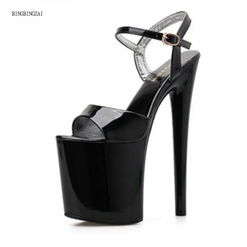 

2021 new screen name women's shoes authentic screen name women's sandals 20CM stiletto women's shoes fashion 4-9 10 BBZAI