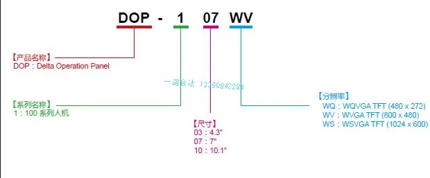 Interfejs człowiek-maszyna DOP-B07S410 411 Delta ekran dotykowy DOP-107BV CV EV EG