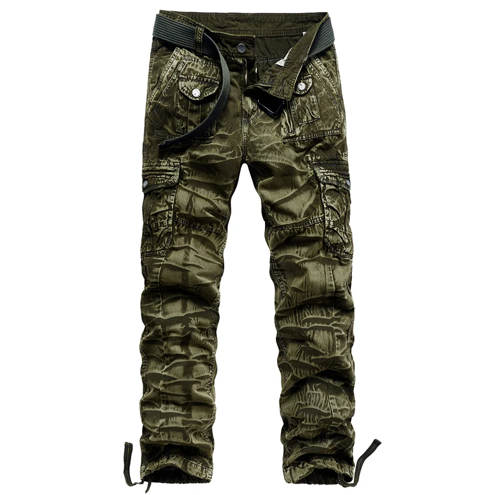 

2021 Trend New Style Men's Fashion Warmth Youth Motorcycle Nice Cotton Material Leather Hiphop Cargo Pants/Sweatpants/Trousers/