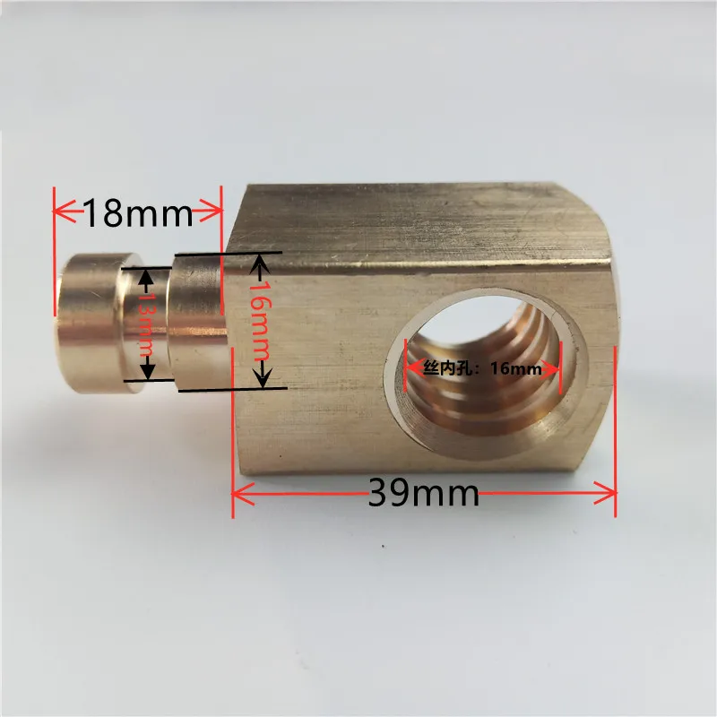Accessoires pour machines à bois, scie de précision, panneau coulissant, table de levage d'écrou en cuivre, vis de levage