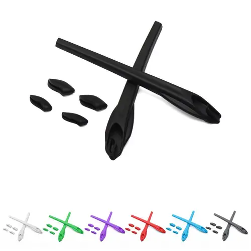 Imagen 1 del producto Millerswap Kit de goma para brazo, almohadillas para piernas y nariz, juego de soportes para nariz para Oakley Flak 2,0 XL