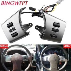 Superb Car Steering Wheel Controls Volume Cruise Switch Buttons For Nissan Navara  2009-2012 48430-ZL91C