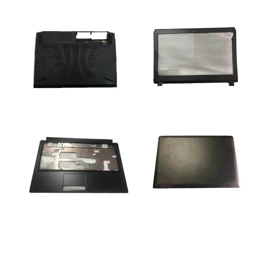 

Laptop Touchpad Upper Case LCD Top Cover Back Cover Bottom Case For CLEVO N770 N770WG N770WL N770WU N770GU Black