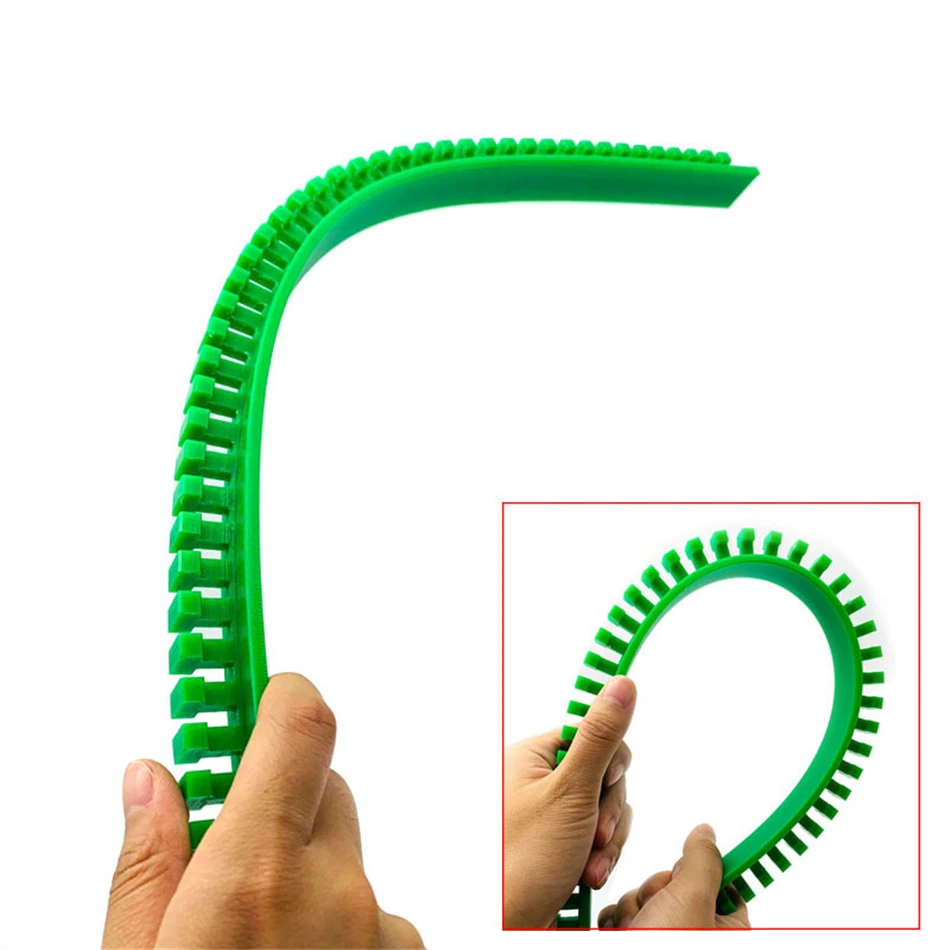 Linguette di colla a cuneo lunghe 50mm verdi per strumenti di ammaccatura grandi e lunghi strumento di riparazione di ammaccature senza vernice per Auto Kit di strumenti per ammaccature Auto linguette di colla Super