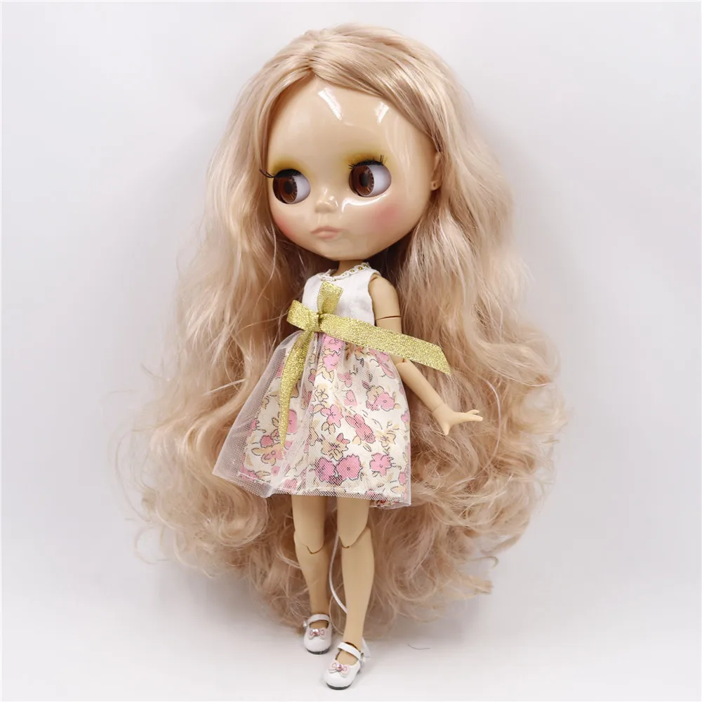 ICY DBS Blyth doll White skin Tan skin matte face glossy face joint body Colorful hair girl fift toy 1/6 bjd