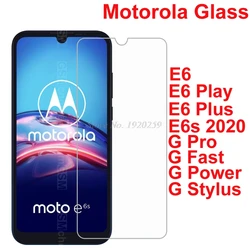 Tempered Glass For Motorola Moto e6s E6 Play Plus Protective Film On Moto G Fast Power Pro Stylus Screen Protector Screen Film