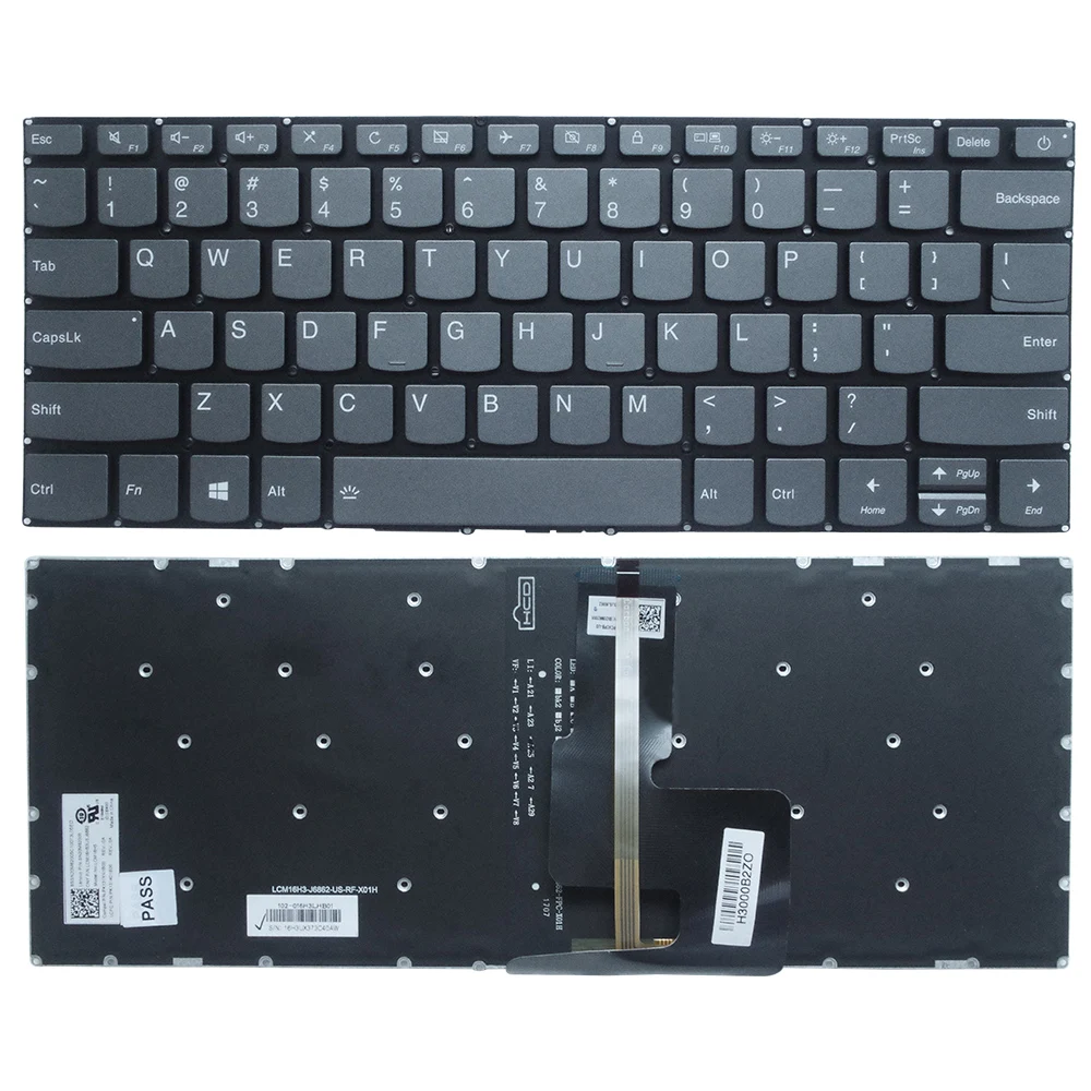 US For Lenovo IdeaPad XiaoxinV14-IWL/-IIL V14-IKB V14-ADA V14-ARE E41-55 320S-15ISK 320S-15IKBR 320S-15IBK 320S-15AST keyboard
