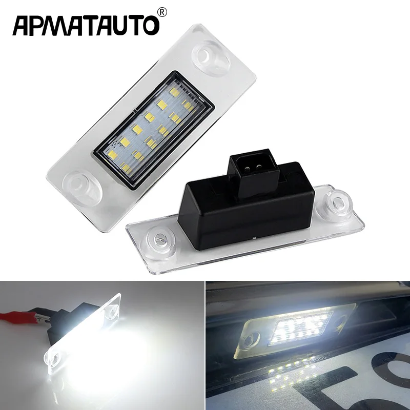 2 pezzi Canbus LED luci targa per Audi A3 A4 B5 96-01 S5 B5 S3/Sportback 97-03 A4/S4 Avant numero targa luce lampada auto