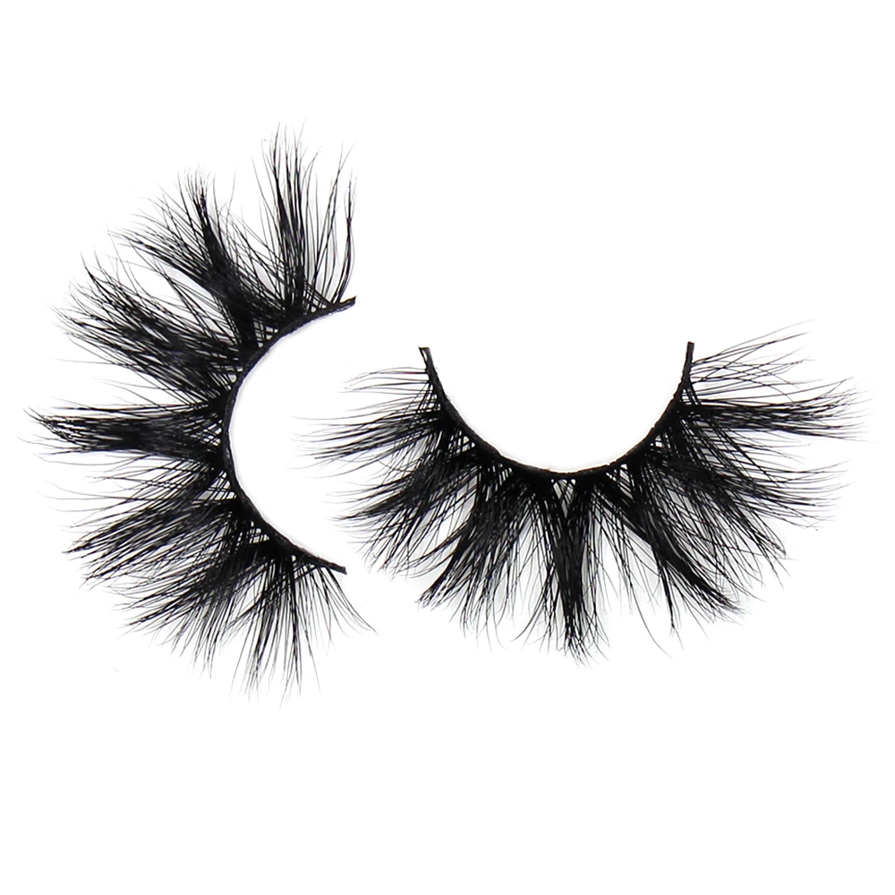 FOXESJI Mink Eyelashes Makeup 3D Mink Lashes Thick Cross Volume Fluffy Cruelty free Eye Lashes Dramatic False Eyelashes Eyelash