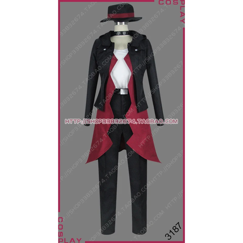 Bungou Bungo Stray Dogs: Dead Apple Port Mafia Chuuya Chuya Nakahara Outfit Anime Manga Cosplay Costume S002