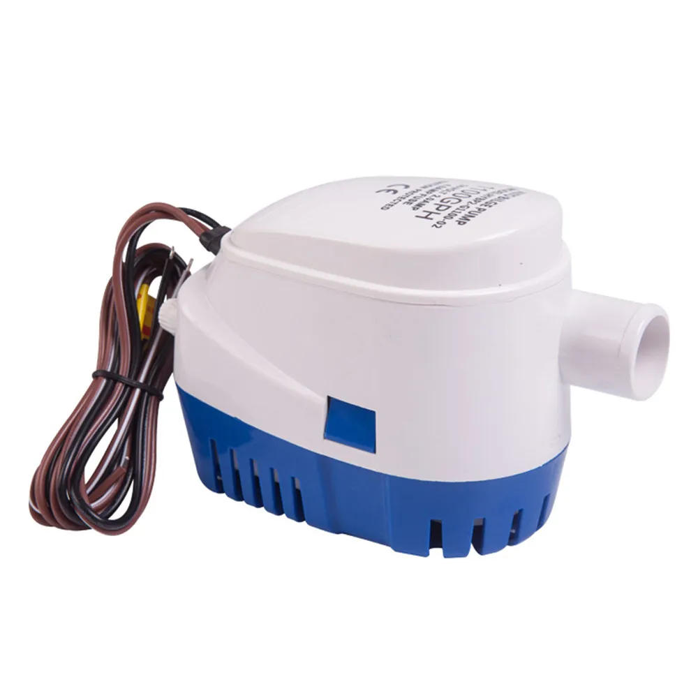 750GPH 1100GPH Automatic boat bilge pump 12V 24V Electric Marine Pump Boat Water Exhaust Pump Submersible Bilge Sump With Switch