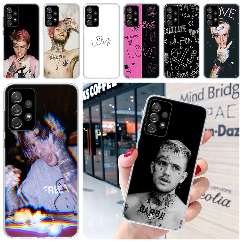 Lil Peep For Samsung Galaxy A15 A14 A13 A12 A55 A54 A53 A52 Phone Case A32 A35 A34 A33 A25 A24 A23 A22 A04S A03S A02S Galaxy A52