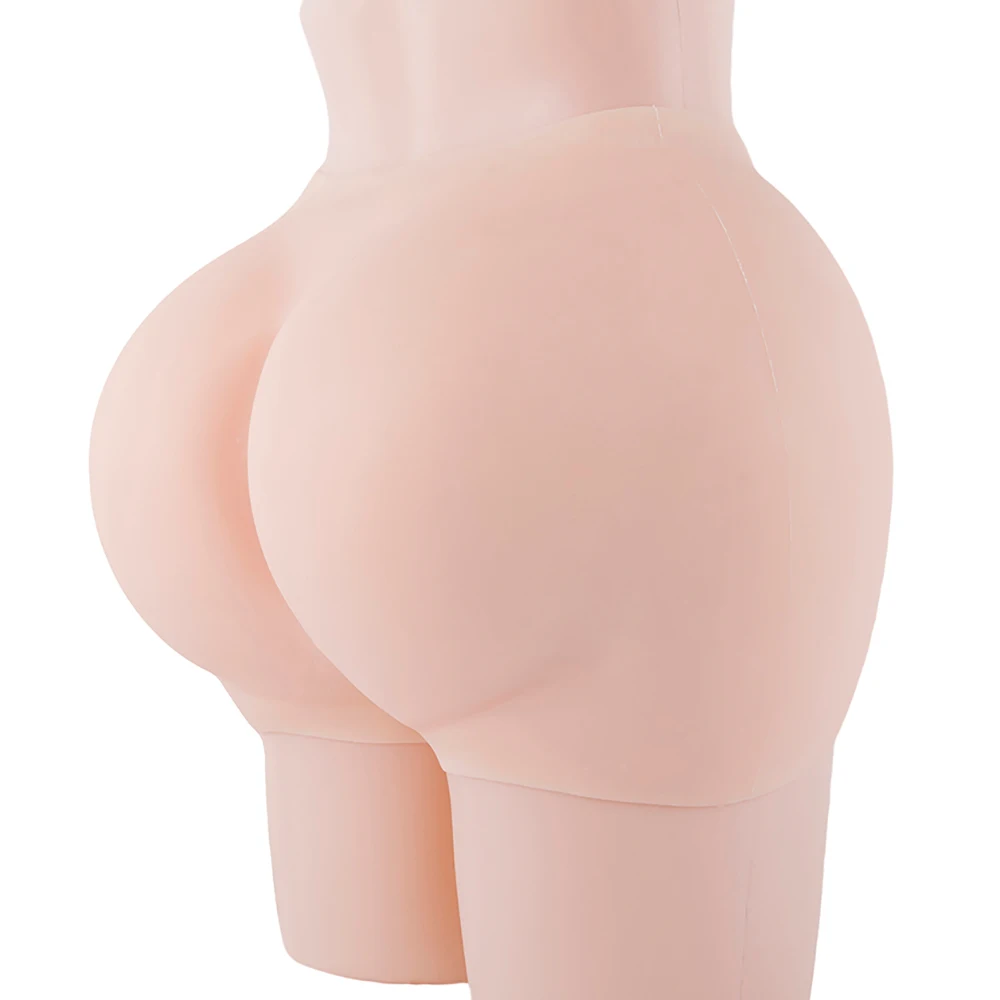 Hot Full Silicone Pads Buttock&Hip Enhancer Body Shaper Pants Handmade Underwear Silicone butt pants Silicone