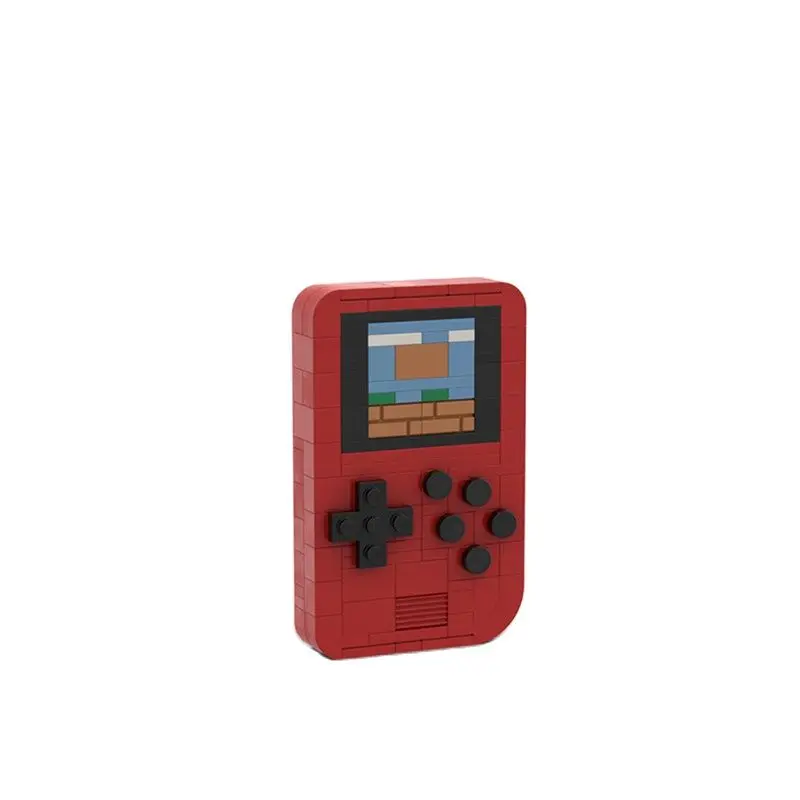 

MOC Gamepad MINI Portable Retro Console Handheld Game Advance Players Boy Building Blocks Bricks Toys For Kid Gifts 111PCS