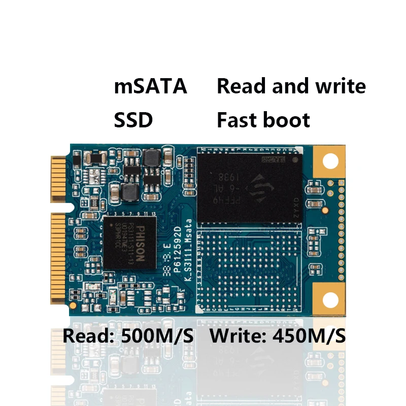 UTHAI K760 MSATA SSD-mSATA 32G سطح المكتب دفتر SSD سريعة جلب: 500 متر/الثانية الكتابة: 450 متر/الثانية صدمة وإسقاط