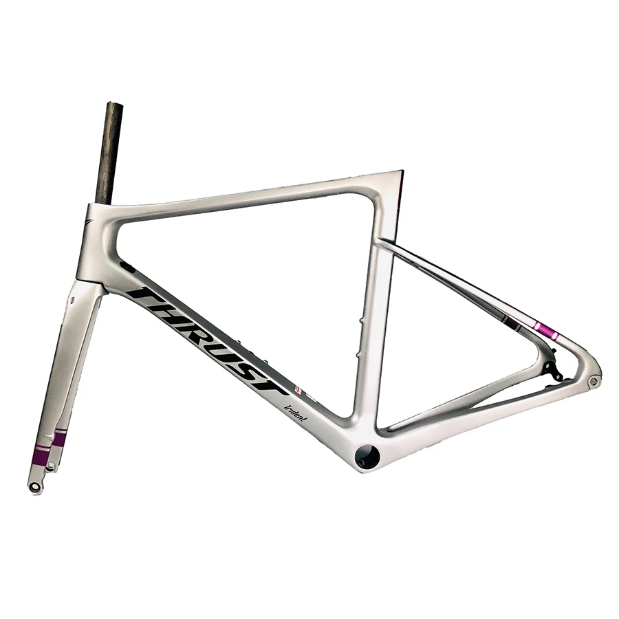 Thrust-Carbon Road Bicycle Frame, Carbon Frameset, Seatpost, Fork, Clamp, Headset, Headset, T800, T800, RF31, 2024 Newest