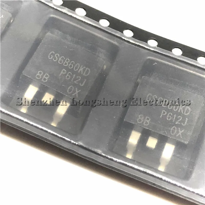 

50PCS/LOT IRGS6B60KD GS6B60KD TO-263 IGBT fast recovery tube New In Stock