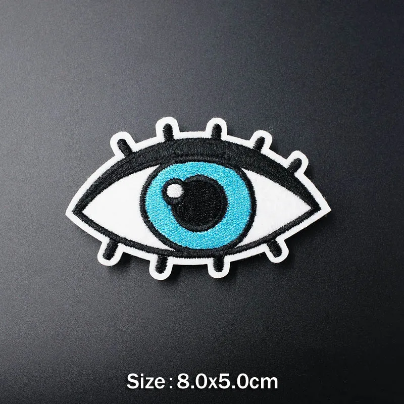 Alien Shoe DIY Iron on Patch for Clothing Embroidered Sewing Applique Woven Badge POW WOW LOVE OOPS