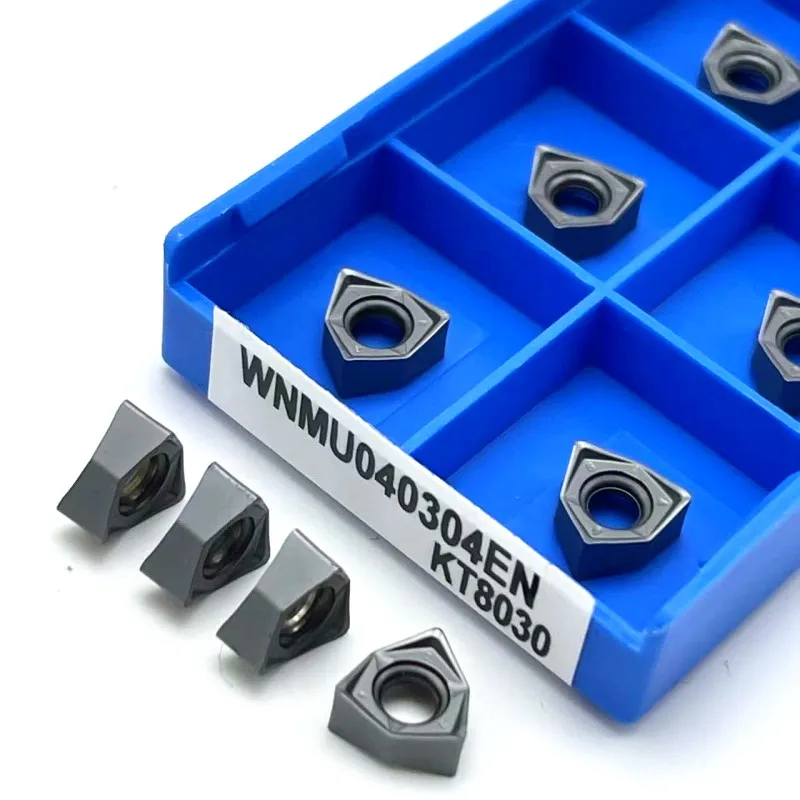Alloy tool WNMU040304 EN double-sided hexagonal fast feed milling inserts high quality replacement APMT1604 milling inserts