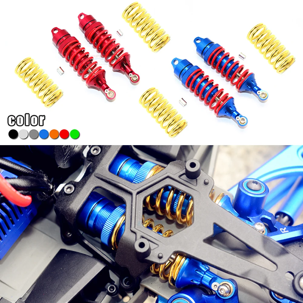 GPM for 1/10 E REVO E-REVO 2.0 86086-4 E-REVO 56087-1 Monster Truck Metal front/rear universal shock absorbers damping #5460